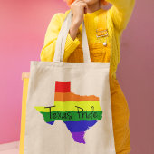 Texas Gay Pride Rainbow Tragetasche