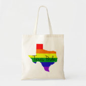 Texas Gay Pride Rainbow Tragetasche (Vorne)