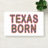 Texas Geboren Bluebonnet Post-it Klebezettel (Büro)