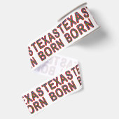 Texas Geboren Bluebonnet Ripsband (Rückseite)