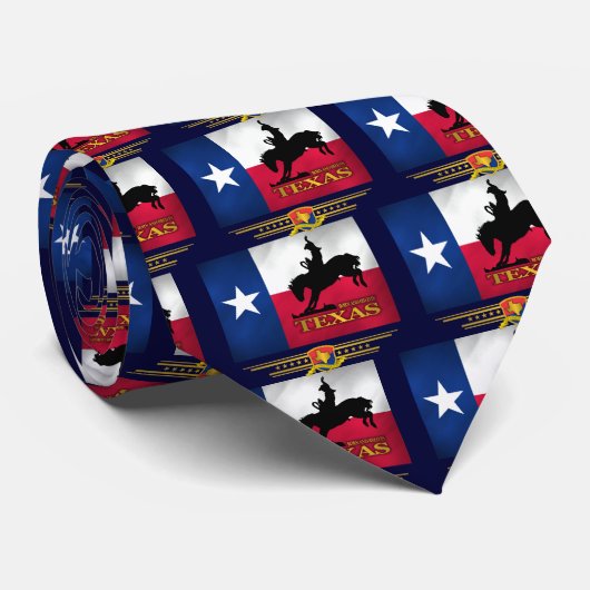 Texas Geboren & gezüchtet Krawatte (Gerollt)