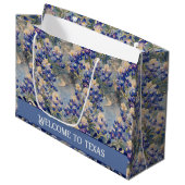 Texas Gedenk-Bluebonnets, Große Geschenktüte (Vorderseite Schrägansicht)
