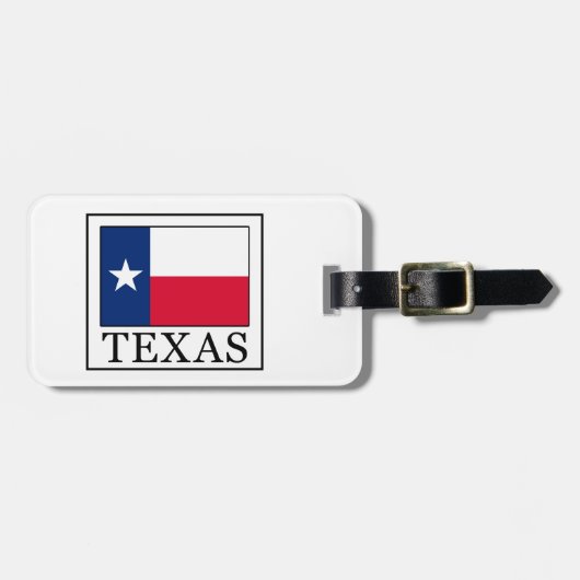 Texas Gepäckanhänger (Vorderseite horizontal)