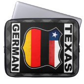 Texas German American Laptop Cover (Vorderseite)