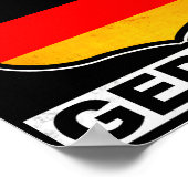 Texas German American Poster (Ecke)