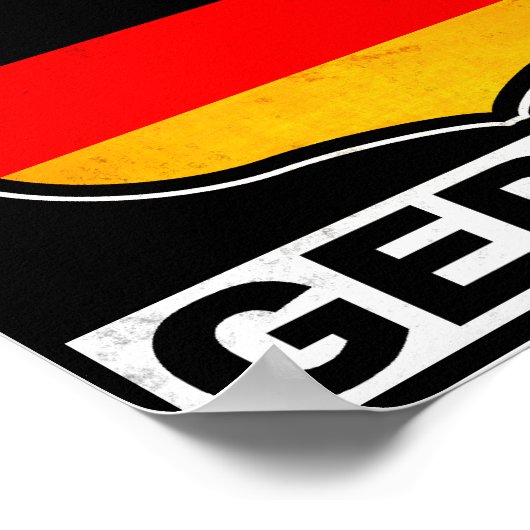 Texas German American Poster (Ecke)