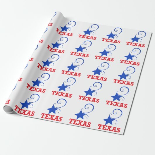 Texas Geschenkpapier (Ungerollt)