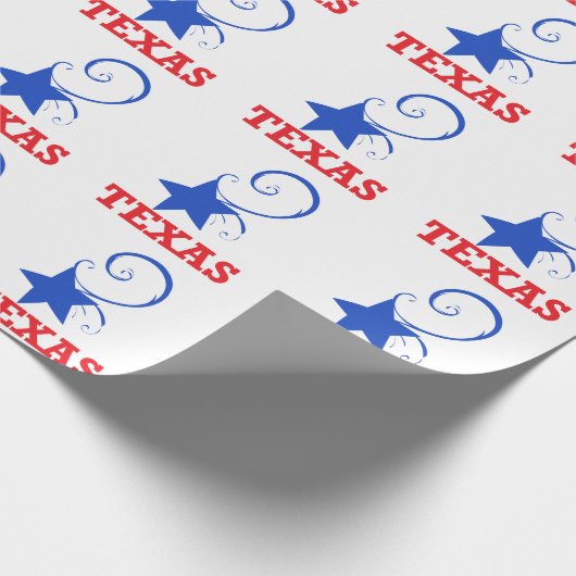 Texas Geschenkpapier (Ecke)