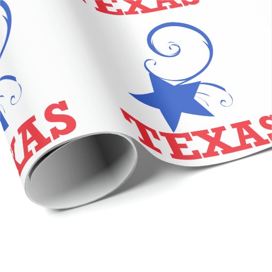 Texas Geschenkpapier (Rolleneckpunkt)
