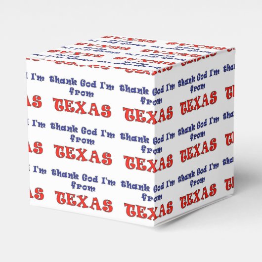 TEXAS GESCHENKSCHACHTEL (Vorderseite)