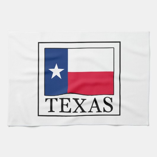 Texas Geschirrtuch (Horizontal)