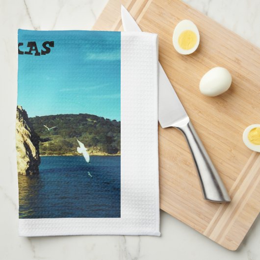 Texas-Geschirrtuch Handtuch (Viertel Falte)