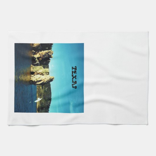 Texas-Geschirrtuch Handtuch (Horizontal)