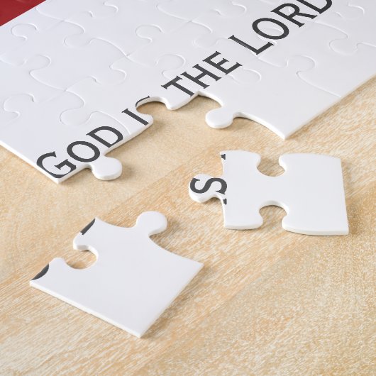 TEXAS | Gesegnete Nation | TEXAN FLAG Puzzle (Seite)