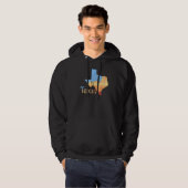 Texas-gestaltete Wüstenlandschaft 1 Hoodie (Vorne ganz)