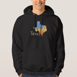 Texas-gestaltete Wüstenlandschaft 1 Hoodie
