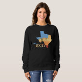 Texas-gestaltete Wüstenlandschaft 1 Sweatshirt (Vorne ganz)
