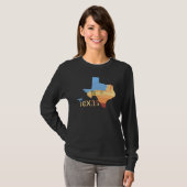 Texas-gestaltete Wüstenlandschaft 1 T-Shirt (Vorne ganz)