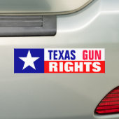 Texas-Gewehr-Rechte Autoaufkleber (Auf Auto)