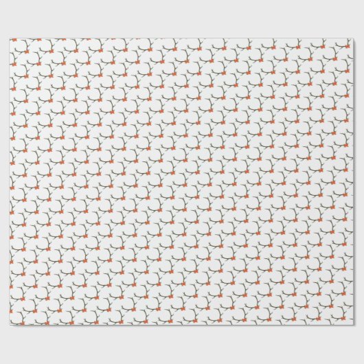 Texas-Geweih-Packpapier Geschenkpapier (Flach)