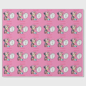 Texas Girl Thunder_Cove Geschenkpapier (Flach)