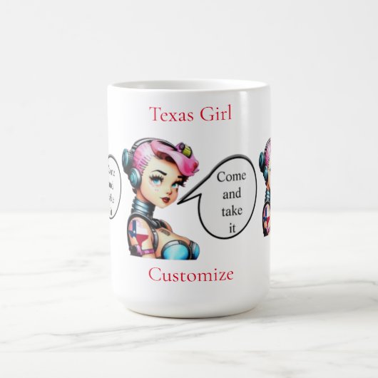 Texas Girl Thunder_Cove Kaffeetasse (Mittel)