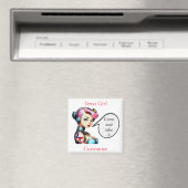 Texas Girl Thunder_Cove Magnet (In Situ (Geschirrspüler))