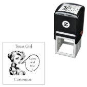 Texas Girl Thunder_Cove Permastempel (Beispiel)
