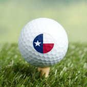 Texas Golf Balls, Staatsflagge / Patrioten Golfball (Insitu T-Shirt)