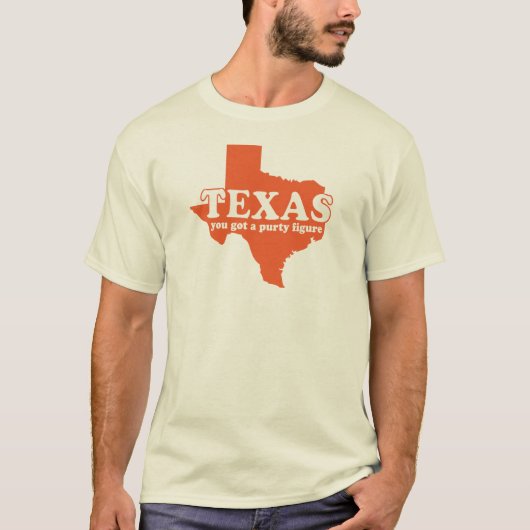 Texas, got Sie eine purty Zahl T - Shirt (Vorderseite)