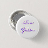 Texas-Göttin Button (Vorne & Hinten)