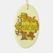 Texas Grandma Keramik Ornament (Rechts)