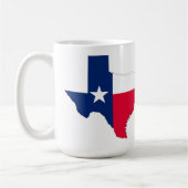 Texas Graphic & Texas Trail auf Weiß, Tasse (Links)