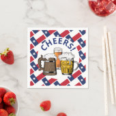 TEXAS Great Texan Beer Paper Serviette (Beispiel)