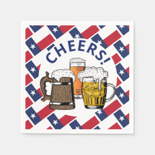 TEXAS Great Texan Beer Paper Serviette