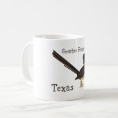 Texas Greater Roadrunner Kaffeetasse (Vorderseite Links)