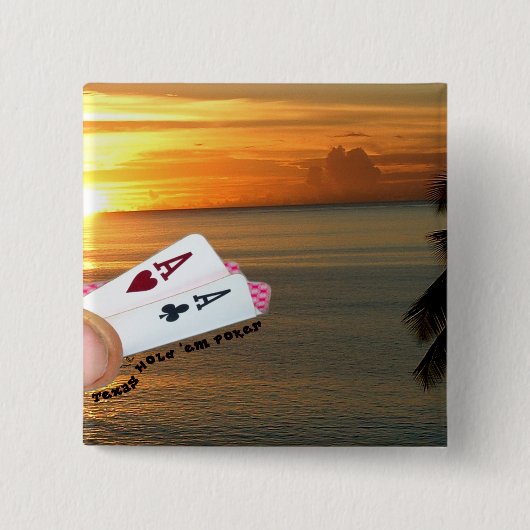 Texas-Griff ` EM-Sonnenuntergang Button (Vorderseite)