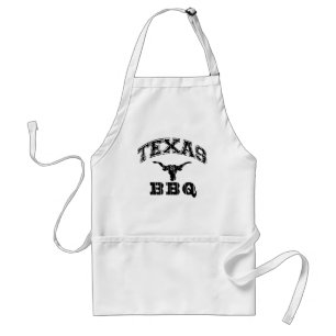 Texas GRILLEN Custom Black Logo Schürze