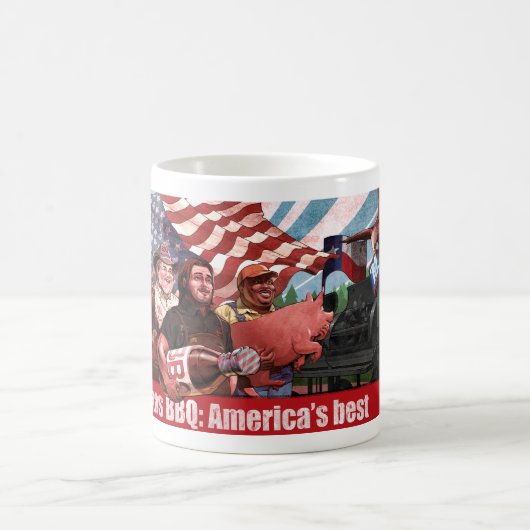 Texas-GRILLEN Tasse (Mittel)