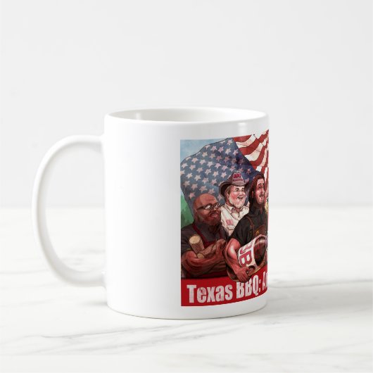 Texas-GRILLEN Tasse (Links)