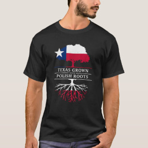 Texas Groots mit polnischen Wurzeln Polen T-Shirt
