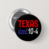 Texas Größe 10-4 LetterKenny Button (Vorne & Hinten)