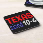 Texas Größe 10-4 LetterKenny Getränkeuntersetzer (Linke Seite)
