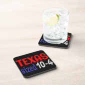 Texas Größe 10-4 LetterKenny Getränkeuntersetzer (Rechte Seite)