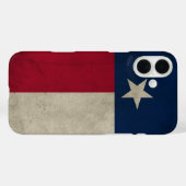 Texas Grunge - Lone Star Flag Case-Mate iPhone Hülle (Rückseite (Horizontal))