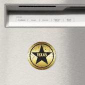 TEXAS GRUNGE STIL STAR MAGNET (In Situ (Geschirrspüler))