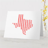 Texas Grußkarte Karte (Gelbe Blume)