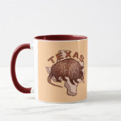 Texas Gürteltier Tasse (Links)