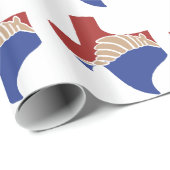 Texas-Gürteltier - TX Staats-Entwurf Geschenkpapier (Rolleneckpunkt)