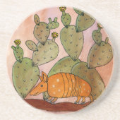 Texas-Gürteltier Untersetzer (Vorne)